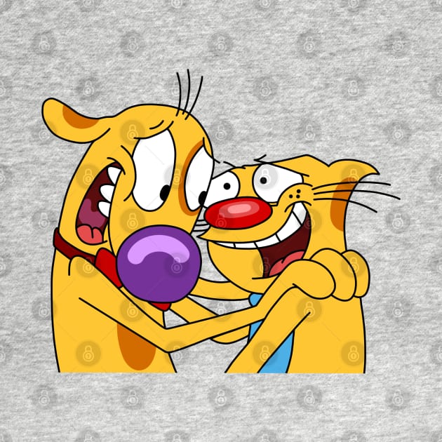 BFF Catdog by cariespositodesign